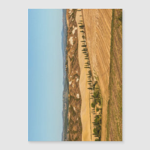 Paisajes típicos de la provincia de Siena en la To