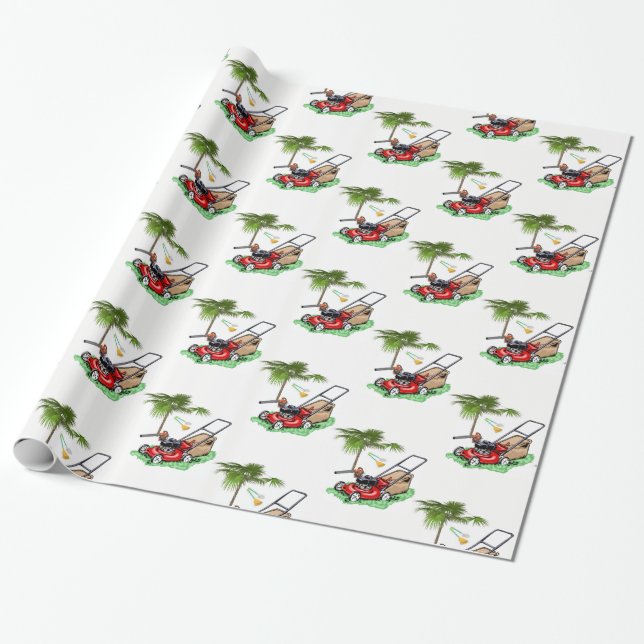 Paisajista de Papel de Regalo (Desenrollado)