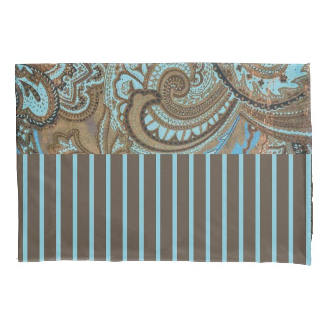 Paisley Damask - funda de almohada (Anverso)