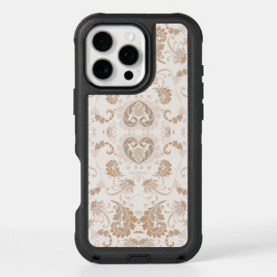 Paisley en beige estética moderna Tan Brown