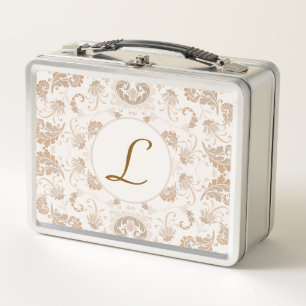 Paisley en la estética beige moderna Tan Brown Ini