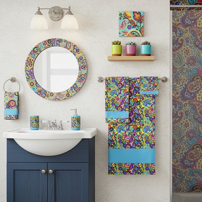 paisley floral brillante (Subido por el creador)
