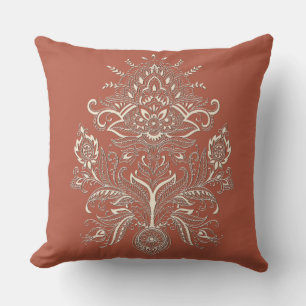 Paisley indio - Cojín decorativo