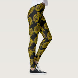 Paisley leggings