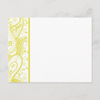Paisley Pattern RSVP