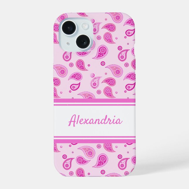 Paisley Rosa (Reverso )