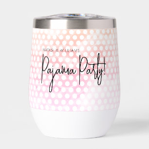 Pajama Fiesta Pastel Polka puntos modernos