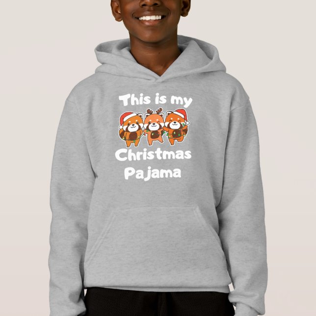 Pajamas Navidades del Panda Rojo (Anverso)