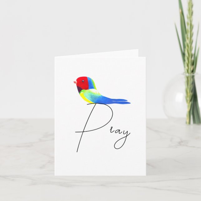 Pajarito de Oración (Anverso)
