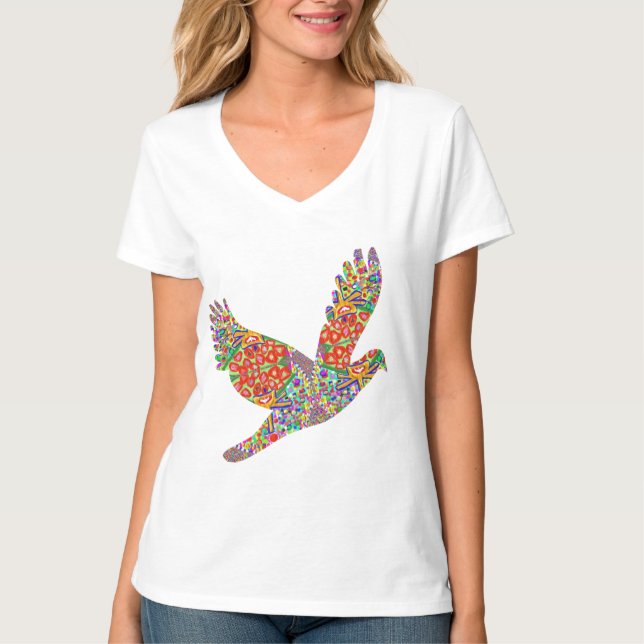 Pájaro AFORTUNADO del ángel. CAMISA BIEN ESCOGIDA (Anverso)
