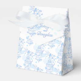 Pájaro azul acuático llamado caja de carpas de fav