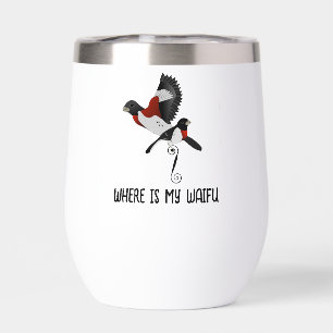 Pájaro cardenal Rosa Grosbeak