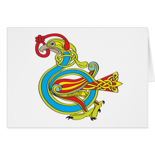 Pájaro céltico (Anverso (Horizontal))