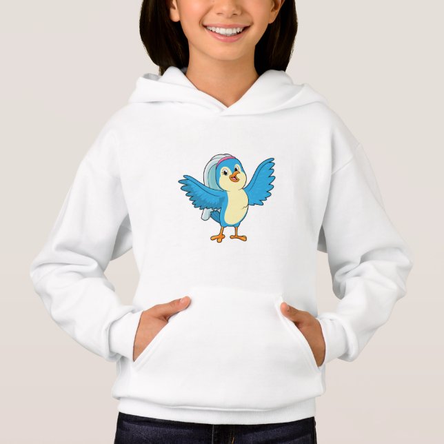 Pájaro como Novia con Velo (Anverso)
