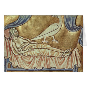 Pájaro de Caladrius, reputado prever