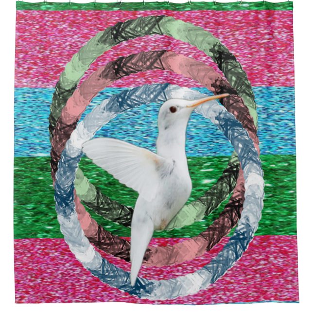 Pájaro de cortina de ducha (Anverso)