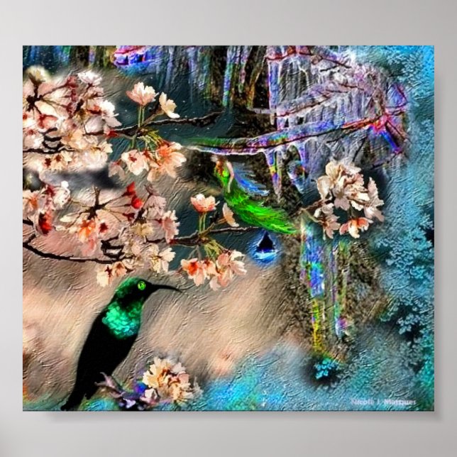 Pájaro de la impresión equinox (Frente)