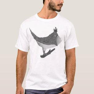 Pájaro de los pescados. Camiseta