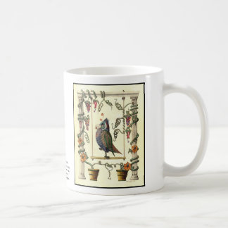 Pájaro en el oscilación 15 onzas. Taza de café