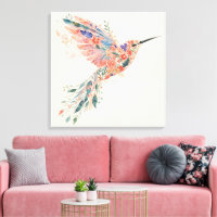 Pájaro Espíritu Libre – Arte de Pared Bohemio Acua