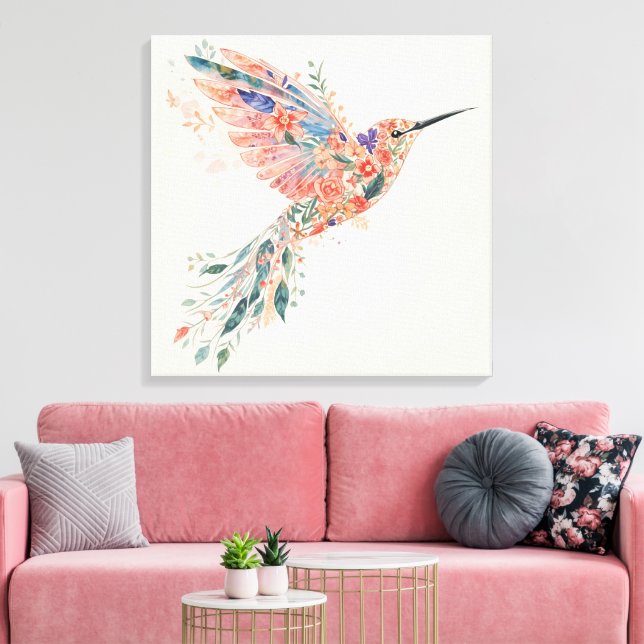 Pájaro Espíritu Libre – Arte de Pared Bohemio Acua (Insitu (Sala de estar))