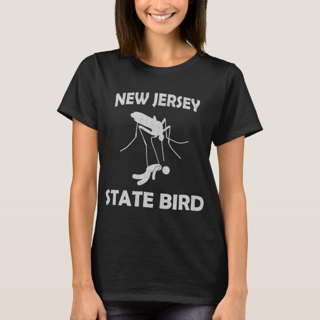 Pájaro estatal mosquito de Nueva Jersey Divertido  (Anverso)
