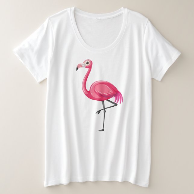 Pájaro Flamingo Rosa-89686 (Anverso del diseño)