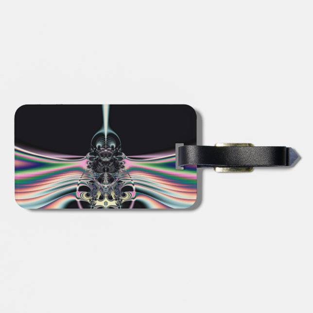 Pájaro Funky Etiquetas Para Bolsas (Atrás Horizontal)