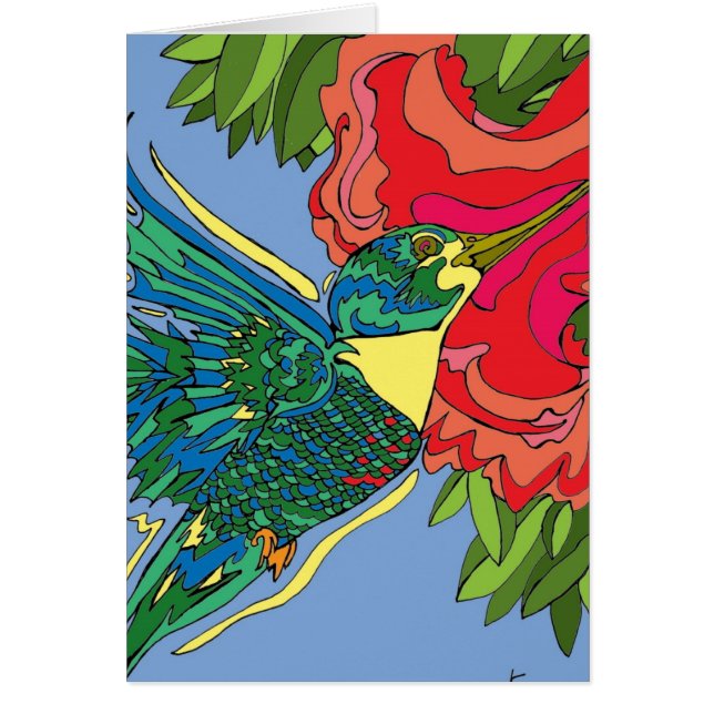 Pájaro humorístico (Frente)