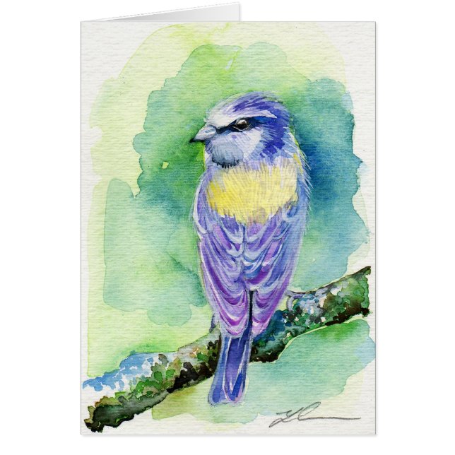 Pájaro morado (Frente)