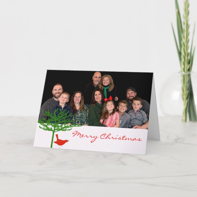 Pájaro navidad - Personalizado (Anverso)