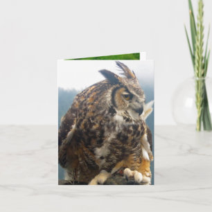 Pájaro tres toda la tarjeta de nota de la ocasión