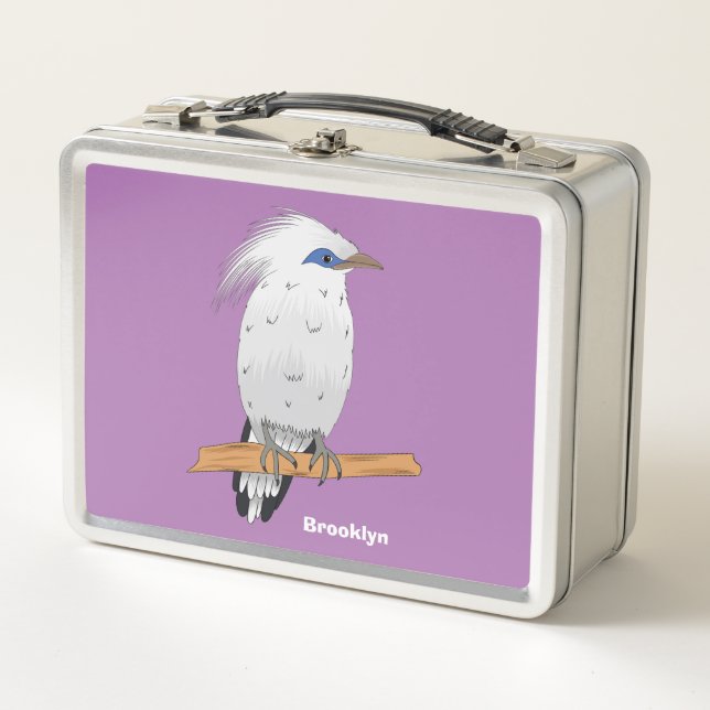 Pájaro tropical exótico de Bali Mina (Anverso)