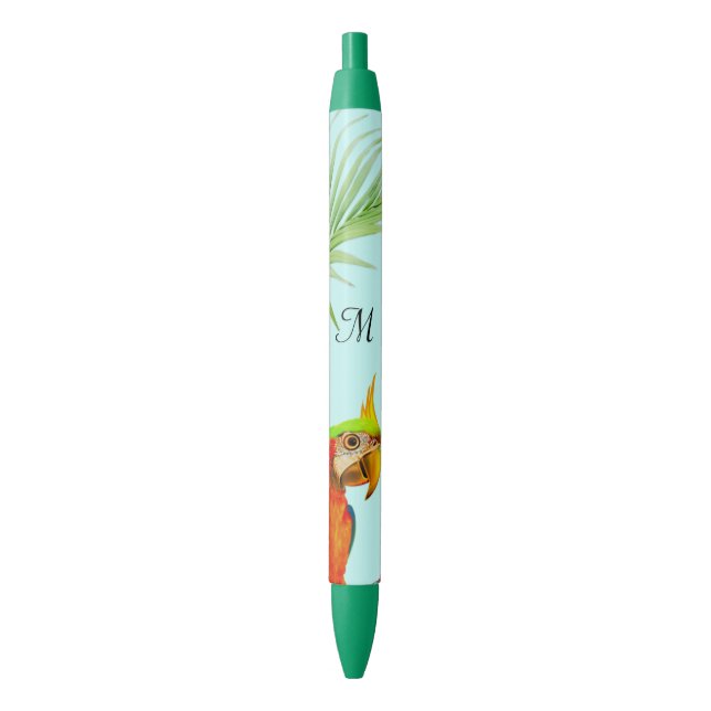 Pájaro trópico multicolor para macao y pluma monog (Frente vertical)