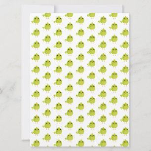 Pájaro Verde Dibujos Animados  