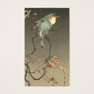 Pájaros azules en la noche de Seitei Watanabe 185