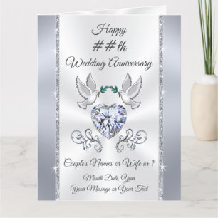 Pájaros de Amor Corazón de Diamante, Tarjetas Pers