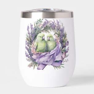 Pájaros de Amor Lavanda