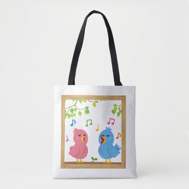 Pájaros de bolsos de té (Anverso)