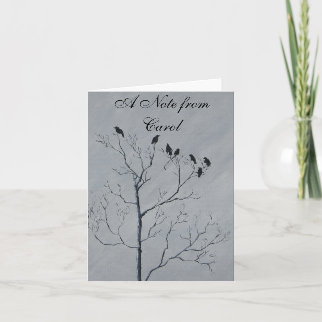 Pájaros de Invierno (Anverso)