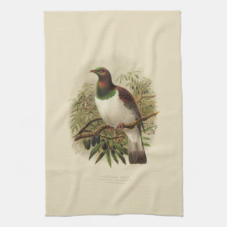 Pájaros de la ciencia NZ del vintage - toalla de