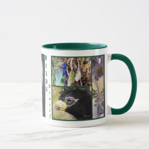 PÁJAROS de la taza del Bello Artes del BRASIL