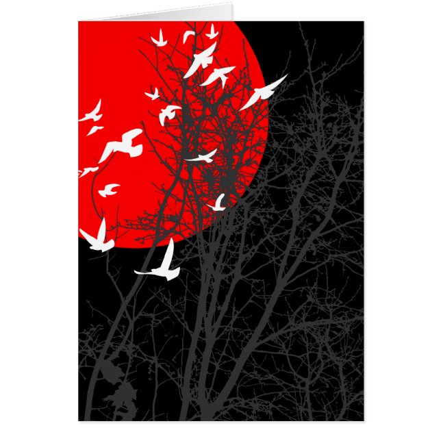 pájaros de silucida (Frente)