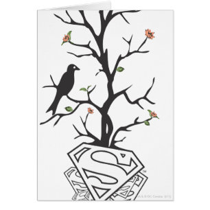 Pájaros de Supergirl en el árbol