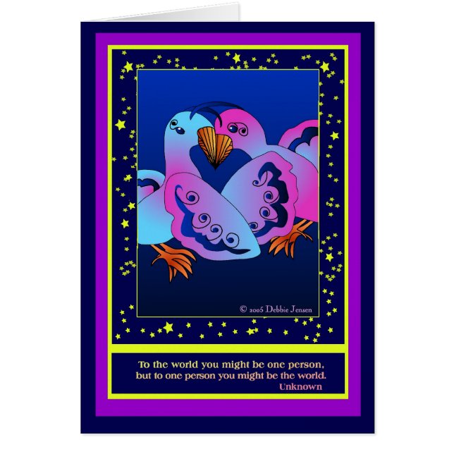 Pájaros del amor de Debbie Jensen (Frente)