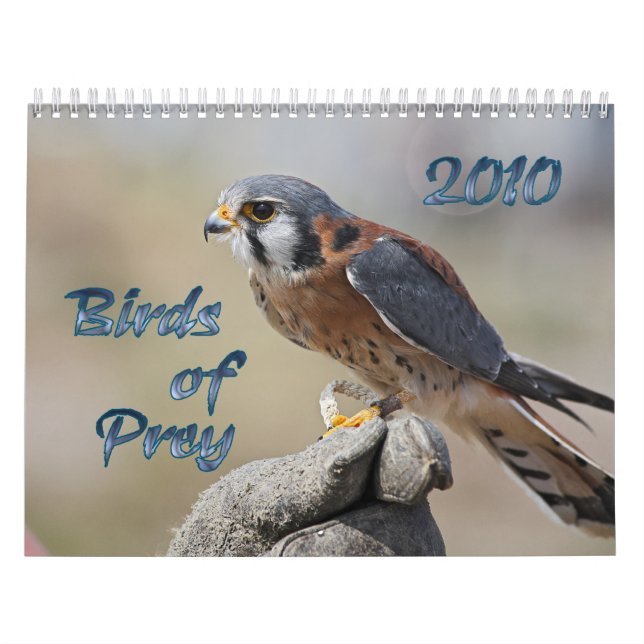 Pájaros del calendario de la presa 2010 (Tapa)