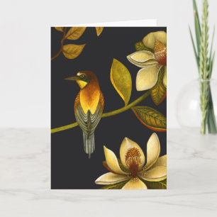 Pájaros del Chinoiserie IV - tarjeta de