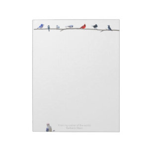 Pájaros del invierno: papel de la libreta