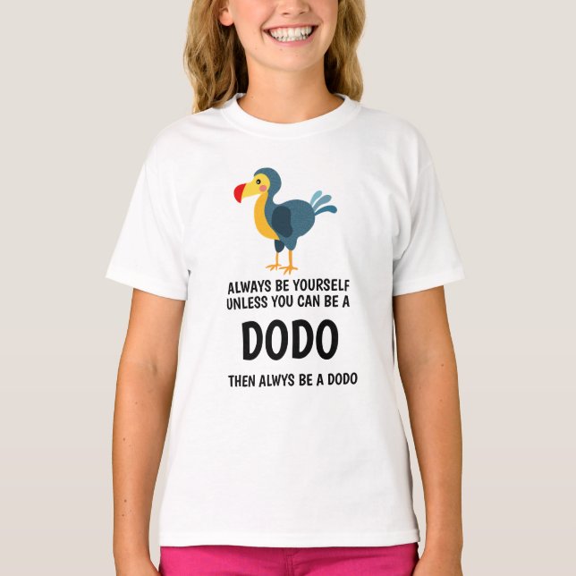 Pájaros Dodo Cita camiseta (Anverso)