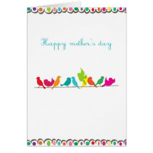 pájaros en una fila